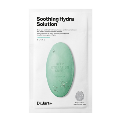 Маска Dr.Jart+ Dermask Soothing Hydra Solution зволожуюча та заспокійлива з екстрактом алое 25 г 019 фото