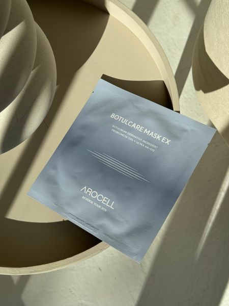 Гідрогелева маска з ботулінічним поліпептидом та колагеном Arocell Botulcare Mask EX 42г ARС03 фото