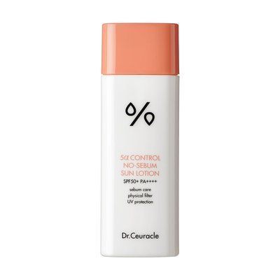 Себорегулюючий сонцезахисний лосьйон "5-альфа контроль" SPF 50+ Dr.Ceuracle 5&alpha; Control No Sebum Sun Lotion 50 мл (термін придатності до 09.04.2026) 277 фото