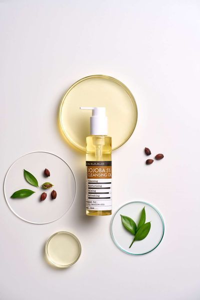 М&rsquo;яка очищуюча гідрофільна олія з жожоба Derma Factory Jojoba 5% Cleansing Oil, 150 мл DF15 фото