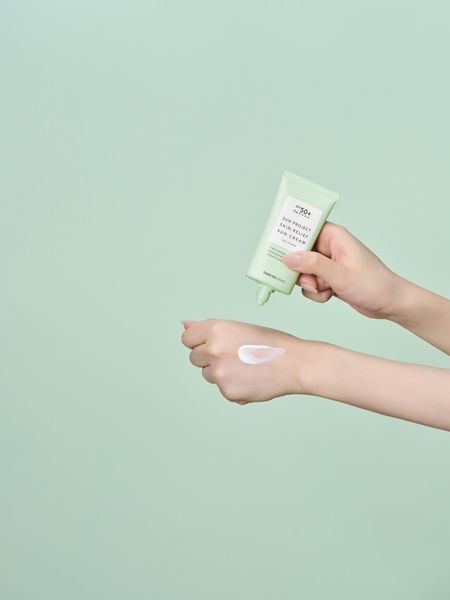 Заспокійливий сонцезахисний крем THANK YOU FARMER Sun Project Skin Relief Sun Cream 50 ml TYF01 фото