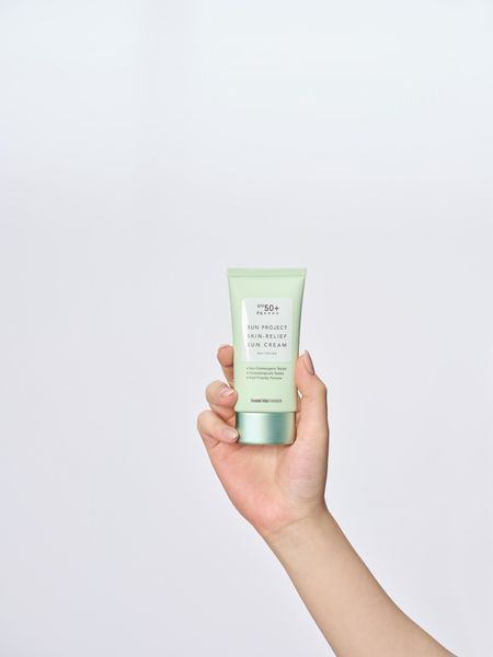 Заспокійливий сонцезахисний крем THANK YOU FARMER Sun Project Skin Relief Sun Cream 50 ml TYF01 фото