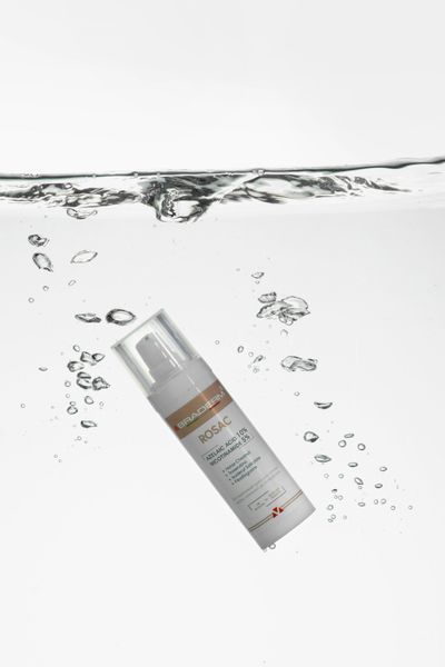 Заспокійливий крем для чутливої шкіри з азелаїновою кислотою Braderm Rosac cream 30 мл BRA06 фото
