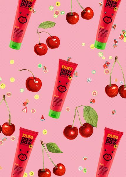 Відновлюючий бальзам для губ Pure Paw Paw Ointment Cherry, 15 г 1001 фото
