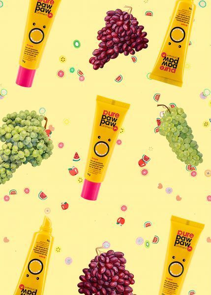 Відновлюючий бальзам для губ Pure Paw Paw Ointment Grape, 15 г 1001 фото