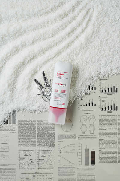 Пілінг для шкіри голови з частинками солі з мертвого моря Dr.FORHAIR Sea Salt Scaler 300 мл DHR004 фото