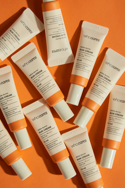 Сонцезахисний крем з антиоксидантним захистом WhoCares Bifida Barrier Sun Cream 10 ml WC01 фото