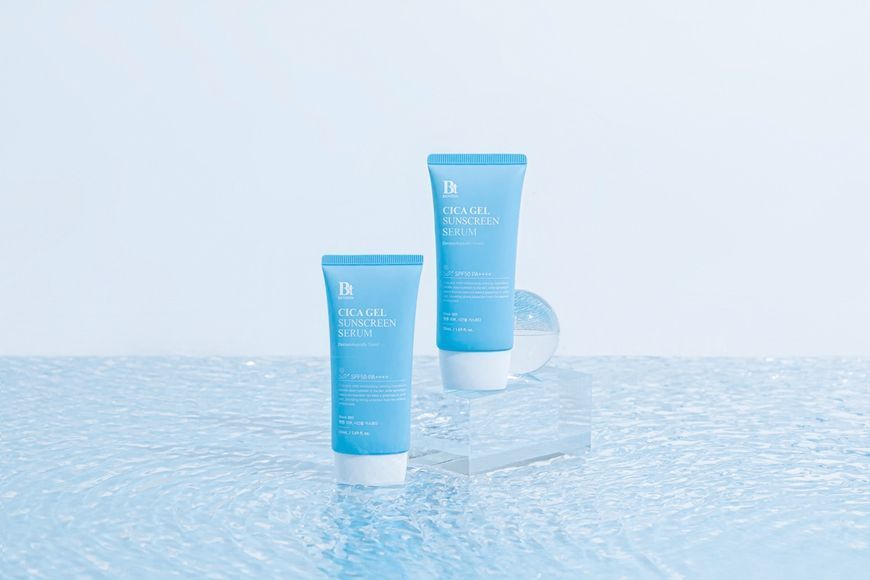 Зволожувальна сонцезахисна крем-сироватка з центелою Benton CICA Gel Sunscreen Serum SPF50+/ PA++++ 50 мл BNT01 фото