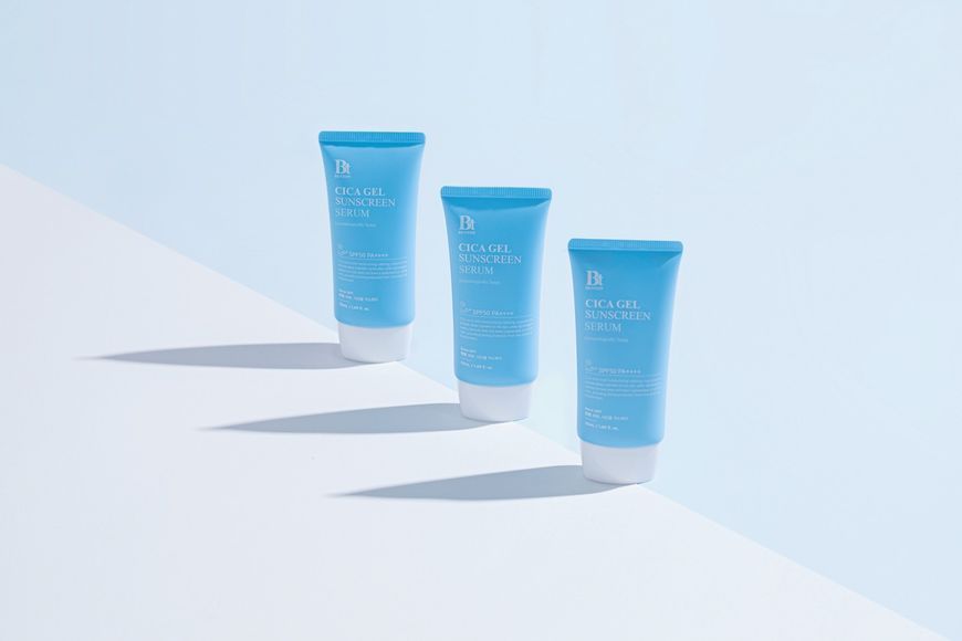 Зволожувальна сонцезахисна крем-сироватка з центелою Benton CICA Gel Sunscreen Serum SPF50+/ PA++++ 50 мл BNT01 фото