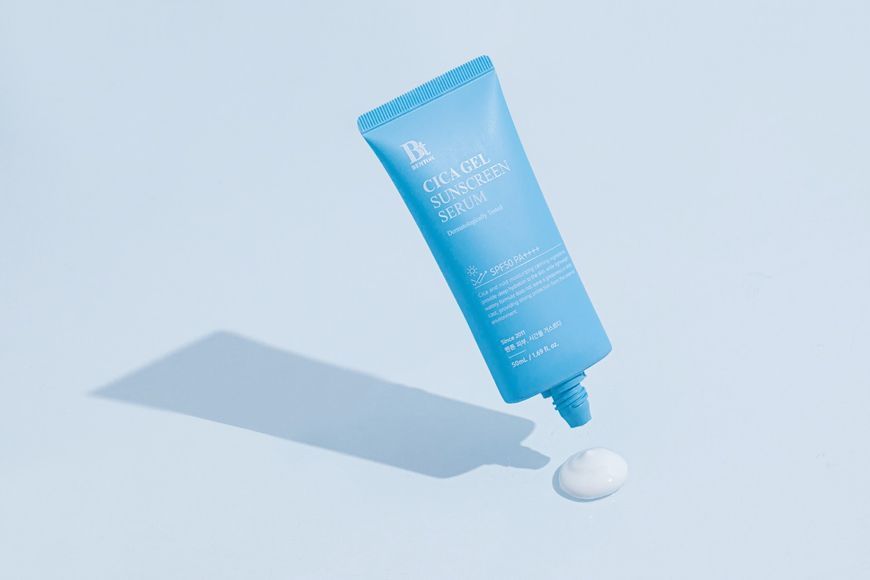 Зволожувальна сонцезахисна крем-сироватка з центелою Benton CICA Gel Sunscreen Serum SPF50+/ PA++++ 50 мл BNT01 фото