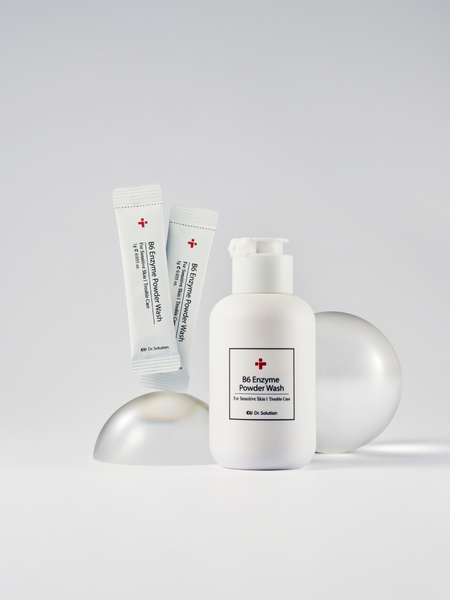 Ензимна пудра з піридоксином та каламіном CU SKIN CU Dr.Solution B6 Enzyme Powder Wash 55 г CU30 фото