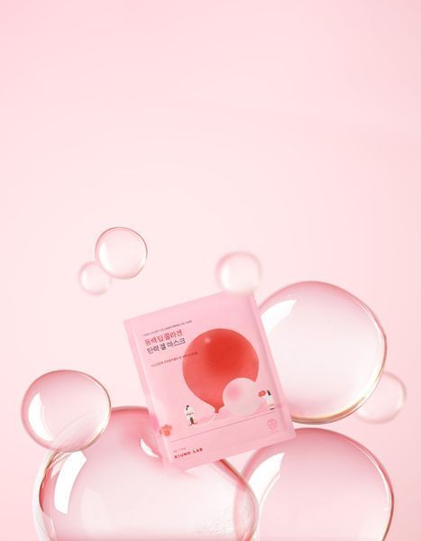 Гелева маска з колагеном ROUND LAB Camellia Deep Collagen Firming Gel Mask, 34 ml RL30 фото
