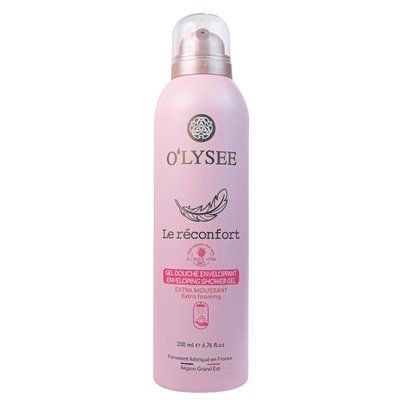 Очищуюча гель-піна для душу з фруктово-квітковим ароматом O'LYSEE Extra Foaming Shower Gel Le r&eacute;confort 200 мл OL01 фото