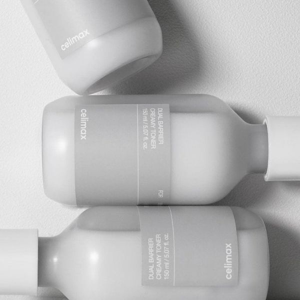 Відновлювальний кремовий тонер для обличчя Celimax Dual Barrier Creamy Toner, 150ml CLM03 фото