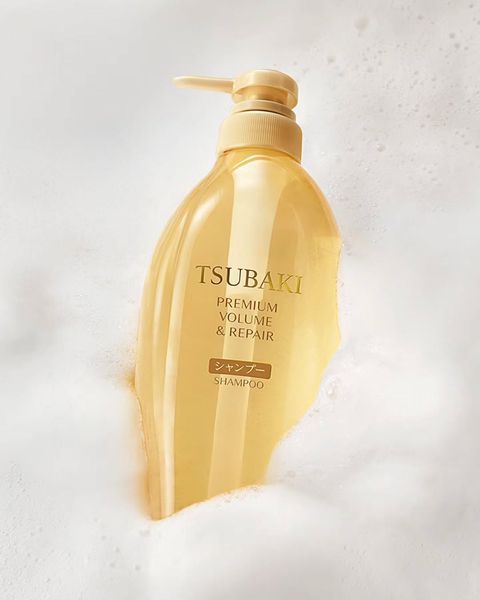 Відновлювальний шампунь для об'єму волосся Tsubaki Premium Volume & Repair Shampoo 450ml TS02 фото