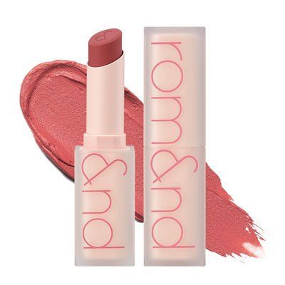 Помада в нейтральному нюдовому відтінку Rom&nd Zero Matte Lipstick #07 Envy me 3 г ROM15 фото