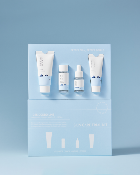 Набір мініверсій засобів з морською водою ROUND LAB 1025 Dokdo Trial Kit RL11 фото
