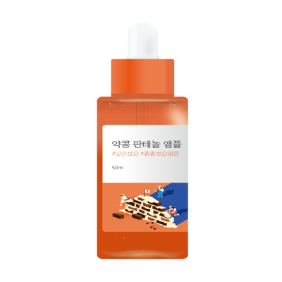 Концентрована сироватка з екстрактом соєвих бобів та пантенолом ROUND LAB Soybean Panthenol Ampoule 50 ml RL19 фото