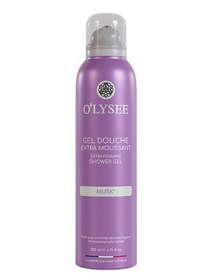 Гель-піна для душу з мускусним ароматом O&rsquo;LYSEE Extra Foaming shower Gel Musc 200 мл OL15 фото