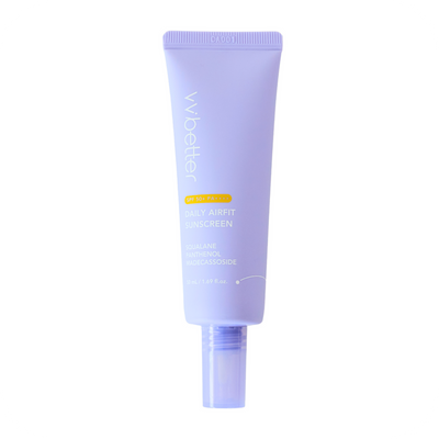 Легкий сонцезахисний крем VVbetter Daily Airfit Sunscreen SPF50+ PA++++ 50 ml VV01 фото