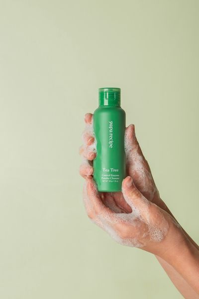 Ензимна пудра з екстрактом чайного дерева Papa Recipe Tea Tree Control Powder Cleanser 50 г RCP06 фото