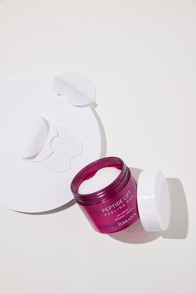 Пілінг-диски з комплексом кислот та пептидів TERRAZEN PEPTIDE LIFT PEELING PAD 60шт 175мл TER15 фото