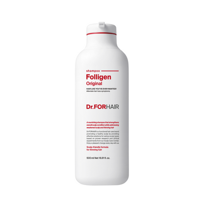 Зміцнюючий шампунь проти випадіння волосся Dr.FORHAIR Folligen Shampoo 300 мл DHR002 фото