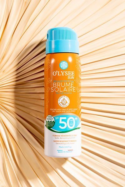 Ароматизований сонцезахисний спрей для обличчя та тіла O'LYSEE Very High protection Sun Mist SPF 50+ 75 мл OL20 фото