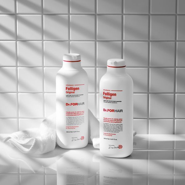 Зміцнюючий шампунь проти випадіння волосся Dr.FORHAIR Folligen Shampoo 300 мл DHR002 фото