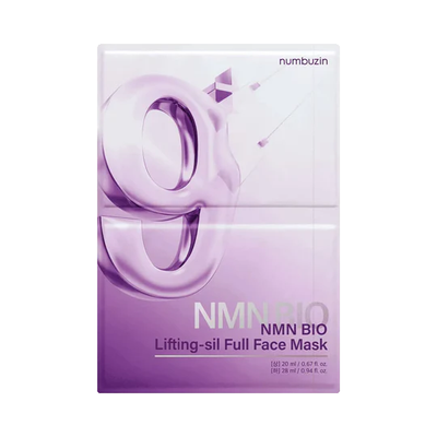 Ліфтинг маска для обличчя Numbuzin No.9 NAD+ Bio Lifting Full Cover Facial Mask NUM04 фото